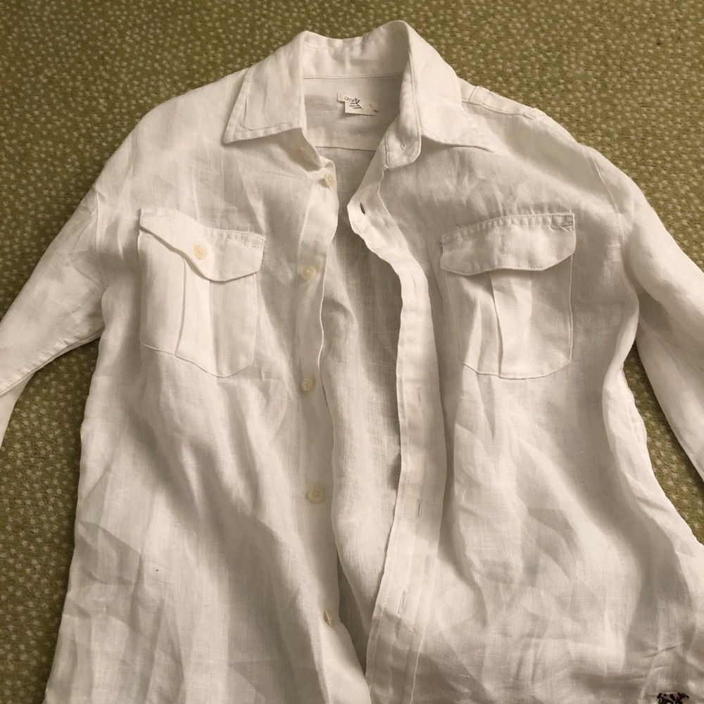 Crewecuts White Button Down
